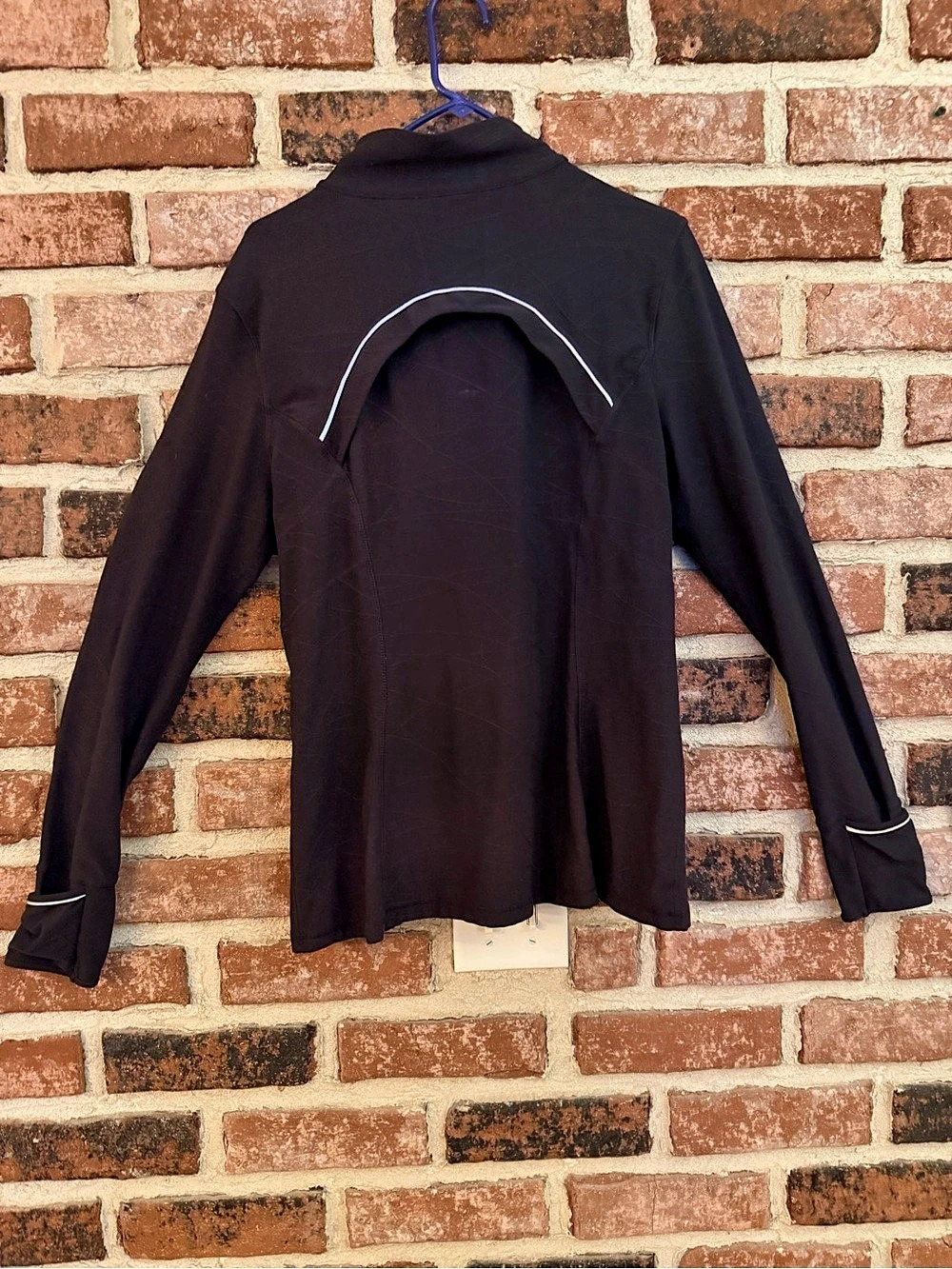 Black Zip Front Jacket - Picture 2 of 3